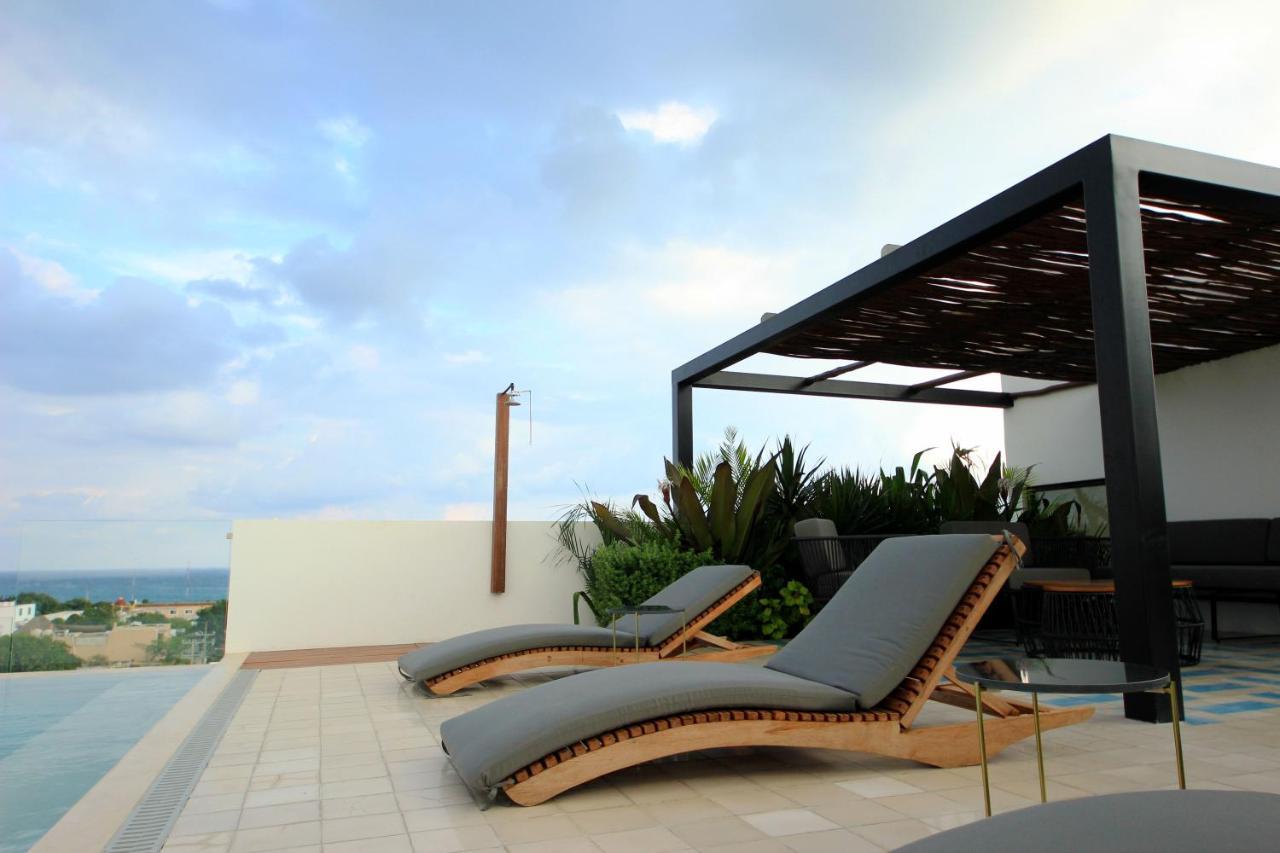 Spacious Studio, Incredible Rooftop With Sea View Playa del Carmen Exterior photo
